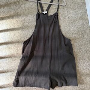 Dark Gray Sleeveless Jumpsuit